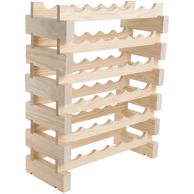 36 Bottle Wine Rack (6 layers high x 6 bottles wide)