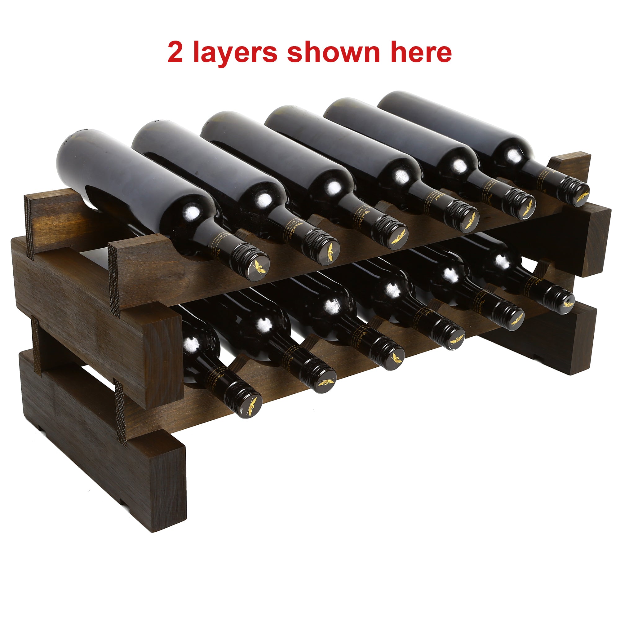 6 Bottles Large Modular Wine Rack Buy Online, Australia | Modularack®